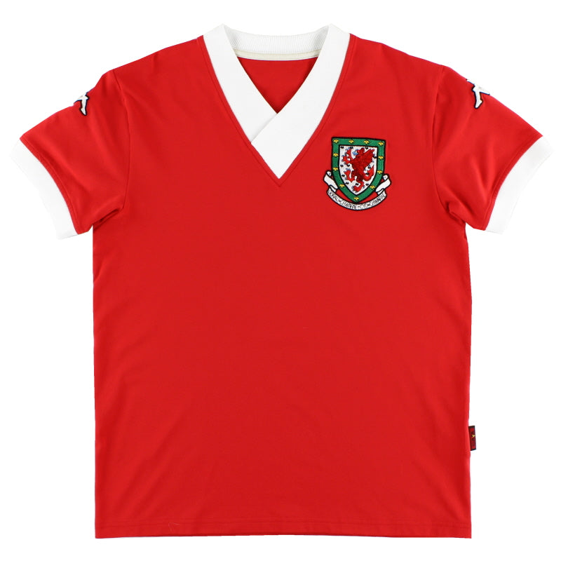 Camiseta Kappa de local de Gales 2006-07 XL