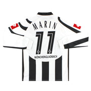2006-07 Borussia Monchengladbach Kappa Camiseta de local Marin #11 Manga larga XL