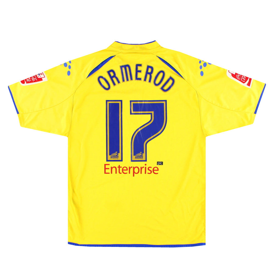 Camiseta de visitante Preston Diadora 2006-07 Ormerod #17 L
