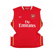 2006-08 Arsenal Nike Home Shirt L/S XL