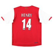 2006-08 Camiseta local del Arsenal Nike Henry #14 XL.Niño