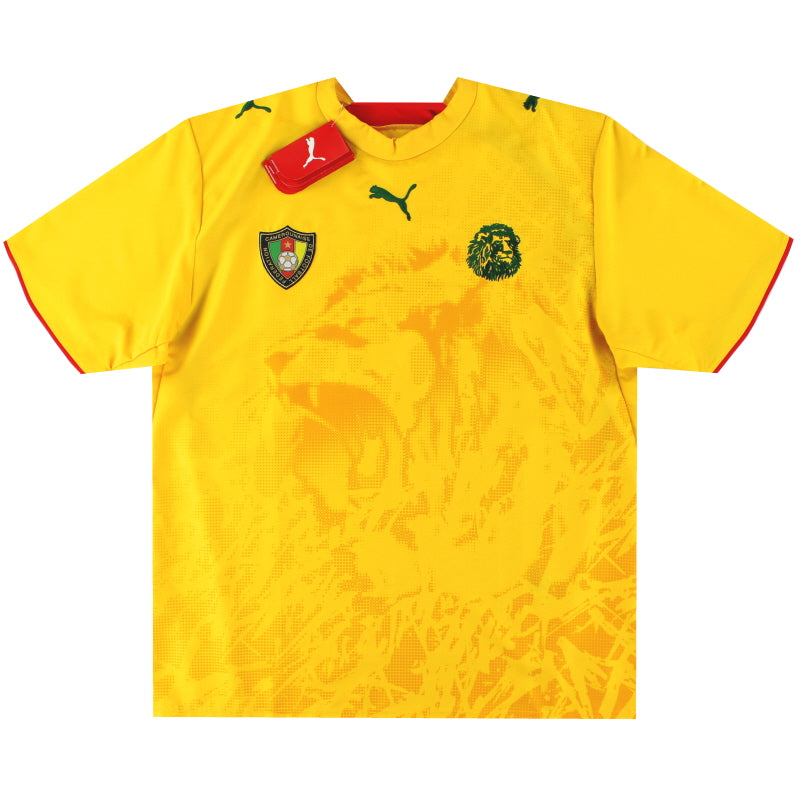2006-08 Camerún Puma Camiseta Visitante *con etiquetas* XL