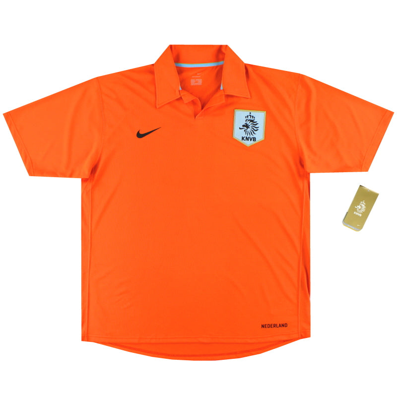 2006-08 Holanda Nike Camiseta de local *con etiquetas* XL