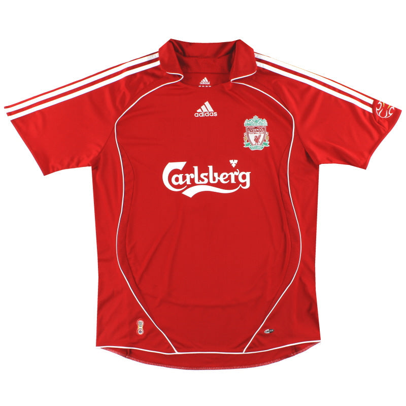 2006-08 Liverpool camiseta local adidas L