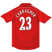 2006-08 Camiseta de local del Liverpool adidas Carragher #23 S