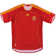2006-08 España camiseta de local adidas L