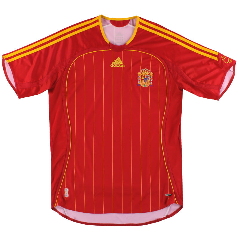 2006-08 España camiseta de local adidas L