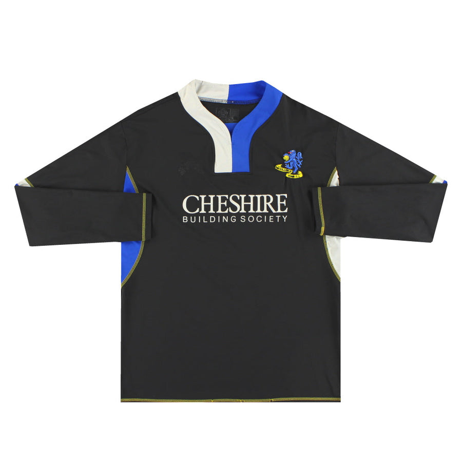 2006-08 Macclesfield Camiseta de Visitante de Jugador Manga Larga #2 XXL
