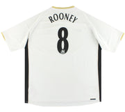 2006-08 Manchester United Nike Away Shirt Rooney #8 XXXL
