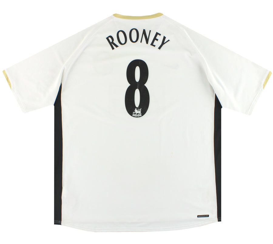 2006-08 Manchester United Nike Away Shirt Rooney #8 XXXL
