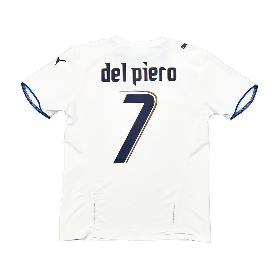 2006 Italia Del Piero #7 Camiseta Visitante (M) Puma