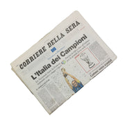 2006 Italia Copa Mundial Ganador Periódico Corriere Della Sera