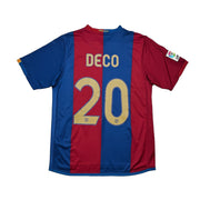 2006/07 Barcelona Deco #20 Camiseta de local (M) Nike