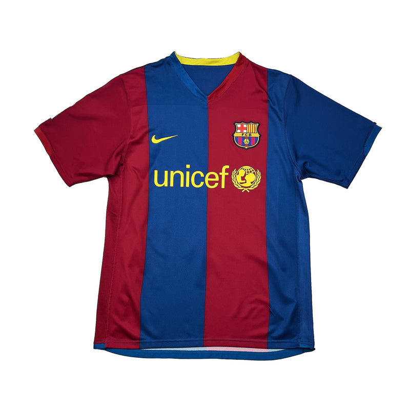 2006/07 Barcelona Deco #20 Home Shirt (M) Nike