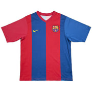 Camiseta Barcelona Titular 2006/07 (Talla S) Nike Básica