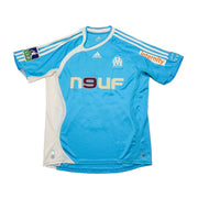 Camiseta de visitante del Marsella 2006/07 Zubar #15 *emitida para partido + firmada* (Talla L) Adidas