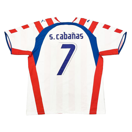 2006/07 PARAGUAY S.CABANAS #7 HOME SHIRT (XL) PUMA