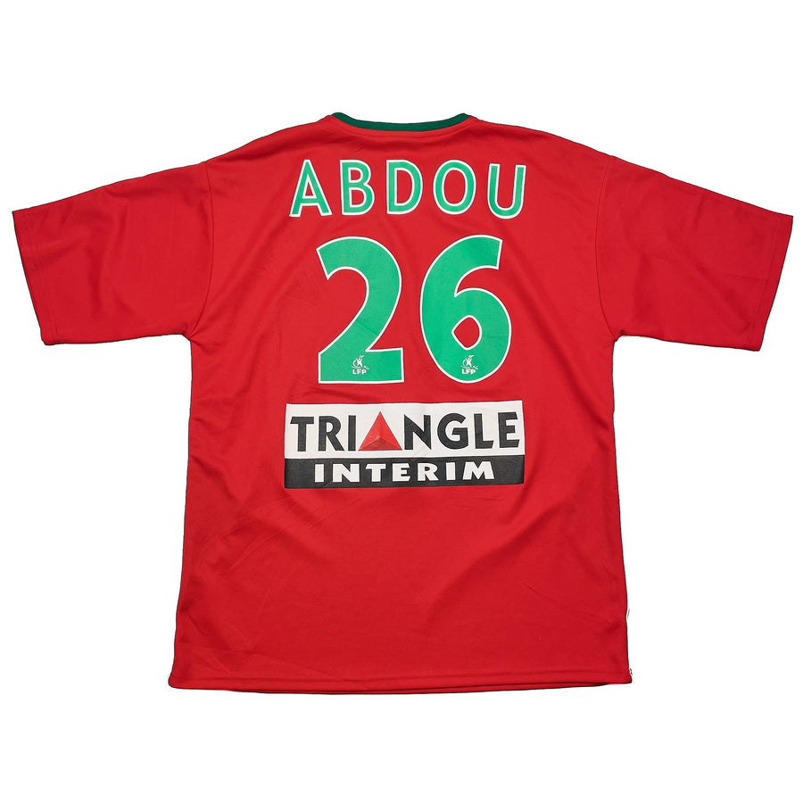 Camiseta de local (L) Hummel del Sedan Abdou #26 de la temporada 2006/07 *utilizada en partido*