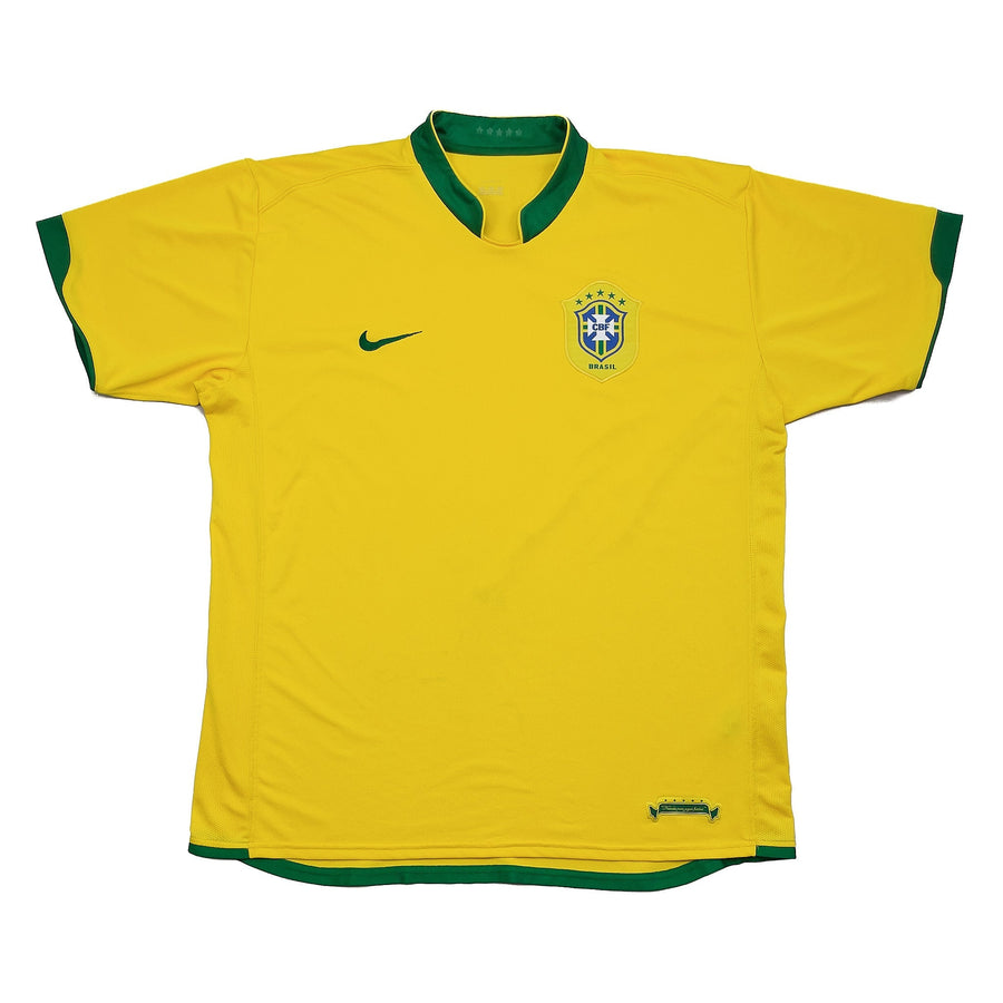 2006/08 Camiseta local de Brasil (XXL) Nike