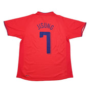 Corea del Sur 2006/08 Ji Sung #7 Camiseta Local (L) Nike