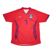 2006/08 Corea del Sur Ji Sung #7 camiseta local (L) Nike