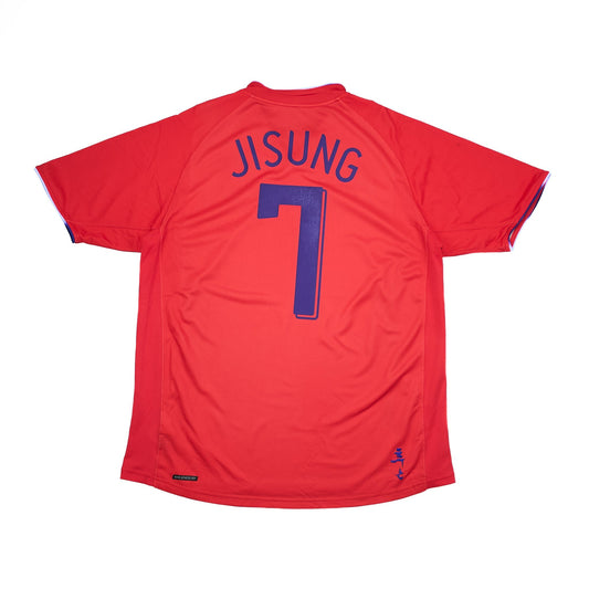 2006/08 South Korea Ji Sung #7 home Shirt (L) Nike