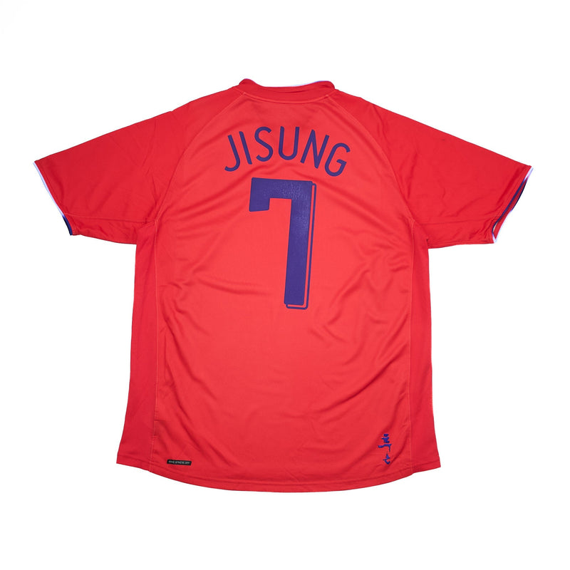 2006/08 South Korea Ji Sung #7 home Shirt (L) Nike