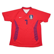 Corea del Sur 2006/08 Ji Sung #7 Camiseta Local (L) Nike