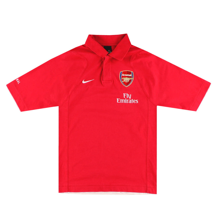 2006 Arsenal Nike Polo Shirt S - Classic Football Kit