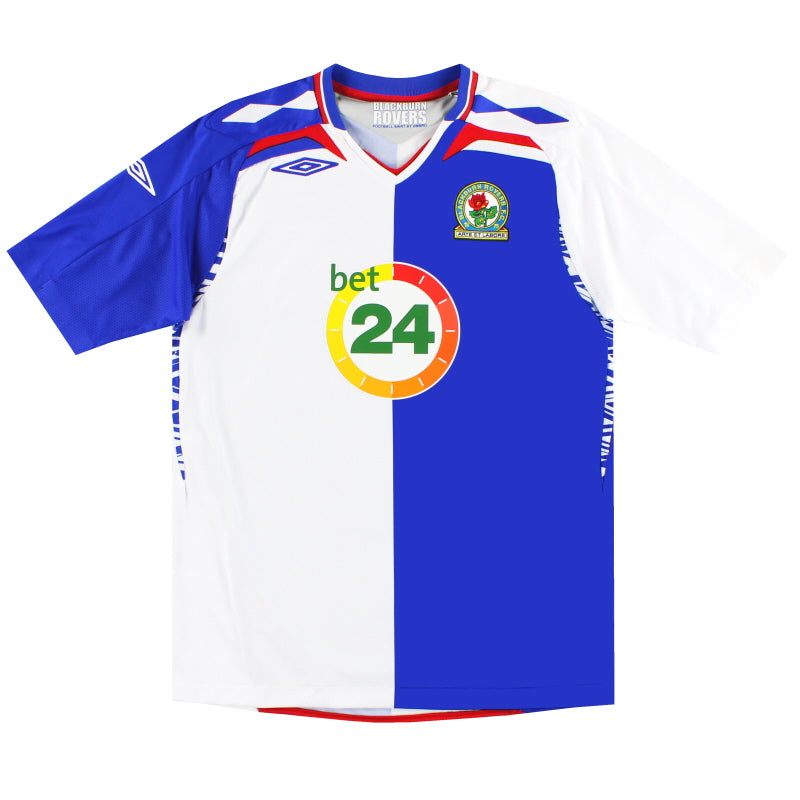 Camiseta Local Umbro del Blackburn 2007-08 L