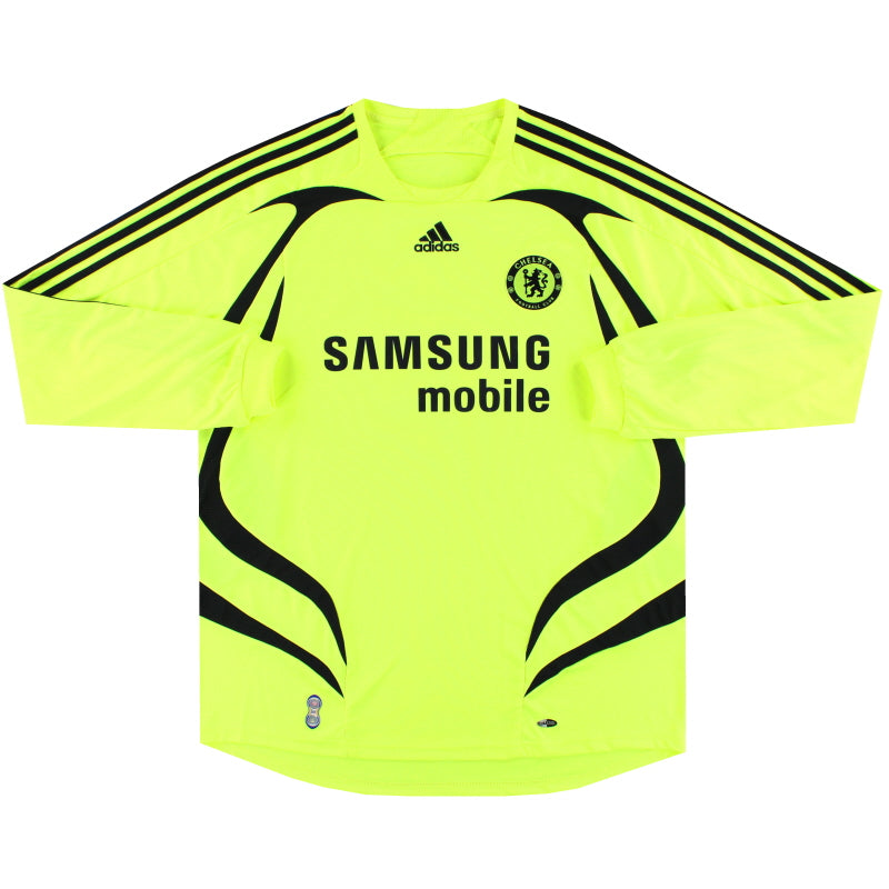 Camiseta de visitante adidas del Chelsea 2007-08 M/L XL