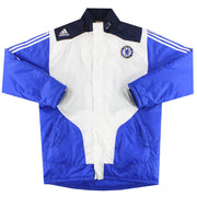 2007-08 Chelsea adidas Abrigo de banquillo acolchado XL