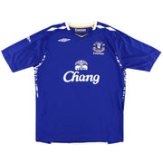Camiseta de casa Umbro del Everton 2007-08 XXXL