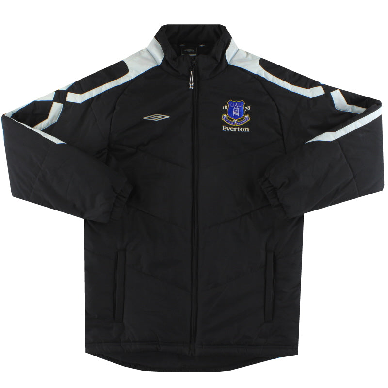 2007-08 Everton Umbro Abrigo Acolchado de Banquillo *Impecable* S