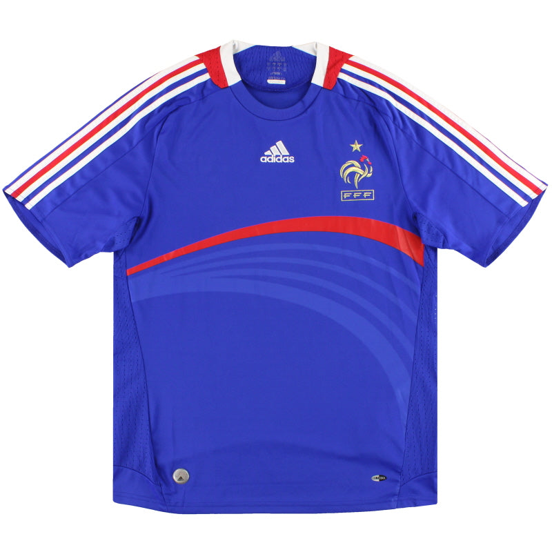 2007-08 France adidas Home Shirt M