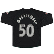 Camiseta del Hibernian FC de la temporada 2007-08, emitida para Makalambay #50, talla XL