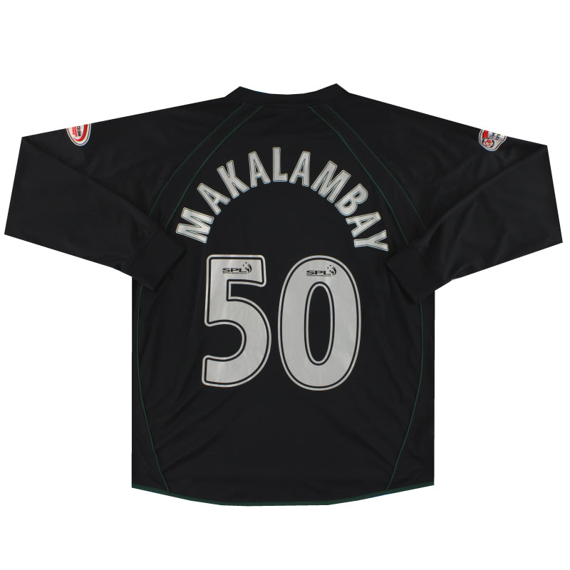 Camiseta del Hibernian FC de la temporada 2007-08, emitida para Makalambay #50, talla XL