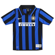 Camiseta Local Nike Centenario Inter de Milán 2007-08 Talla S.Niños