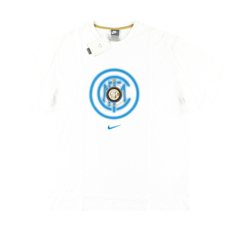 2007-08 Inter de Milán Nike Graphic Tee *con etiquetas* XXL