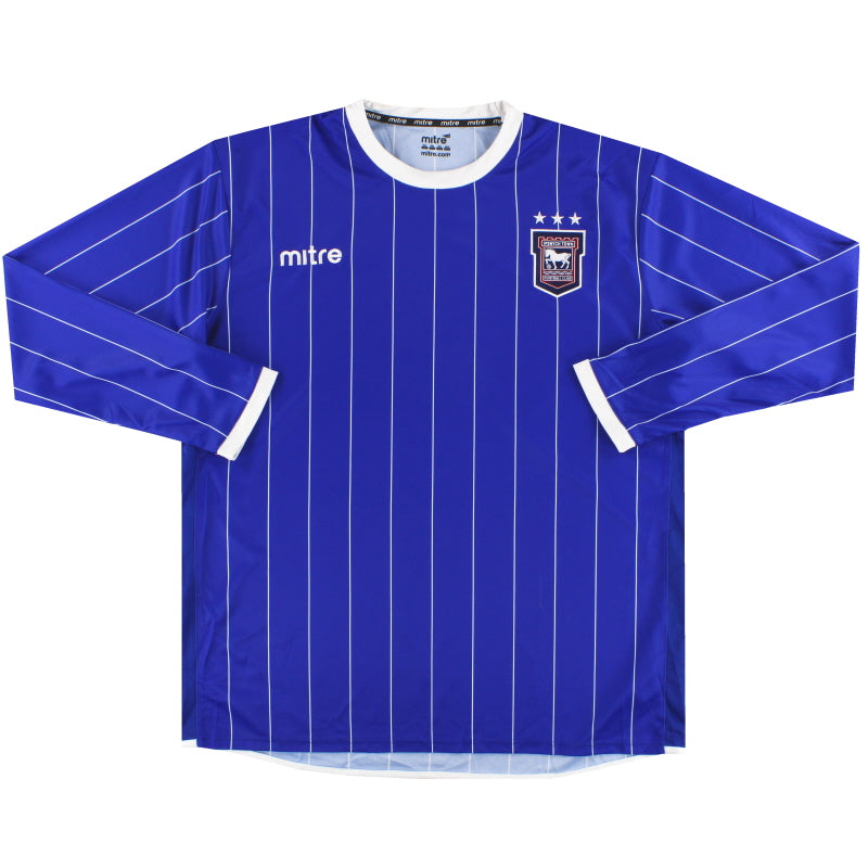 Camiseta Ipswich Mitre Local Manga Larga 2007-08 XXL