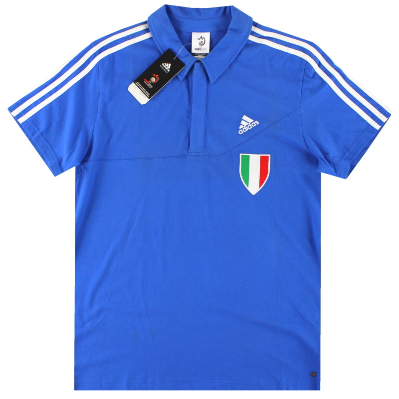 2007-08 Italia adidas Polo *con etiquetas* L