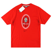 2007-08 Juventus Nike Graphic Tee *con etiquetas* S