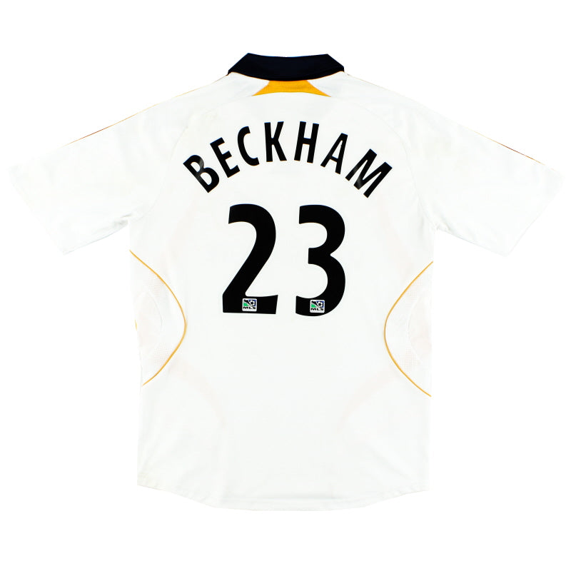 Camiseta Local adidas LA Galaxy 2007-08 Beckham #23 XL