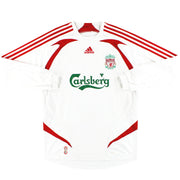 2007-08 Liverpool adidas Away Shirt L/S XXL