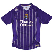 Camiseta de visitante Le Coq Sportif del Manchester City 2007-08 XL