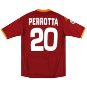 Camiseta de local Kappa de la Roma 2007-08 Perrotta #20 *Como nueva* XL