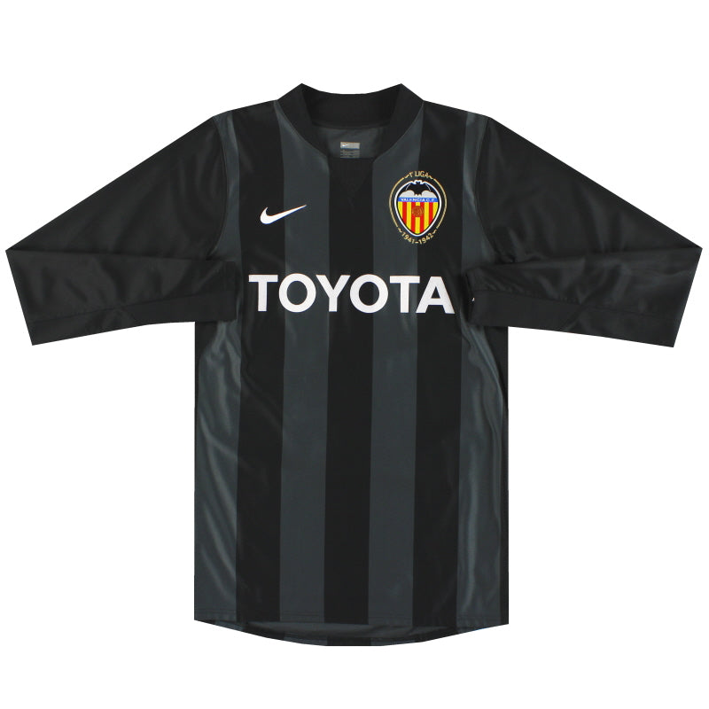 Camiseta de portero Nike Valencia 2007-08 *Impecable* Talla S