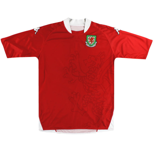 2007-08 Wales Kappa Home Shirt *Mint* L