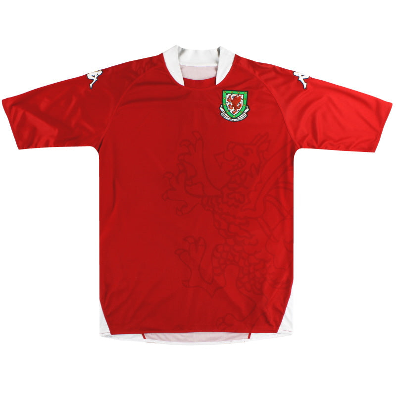 Camiseta Kappa Gales local 2007-08 *Impecable* L