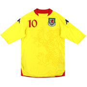 Camiseta de Jugador del Gales 2007-08 Kappa de Visitante #10 XXL